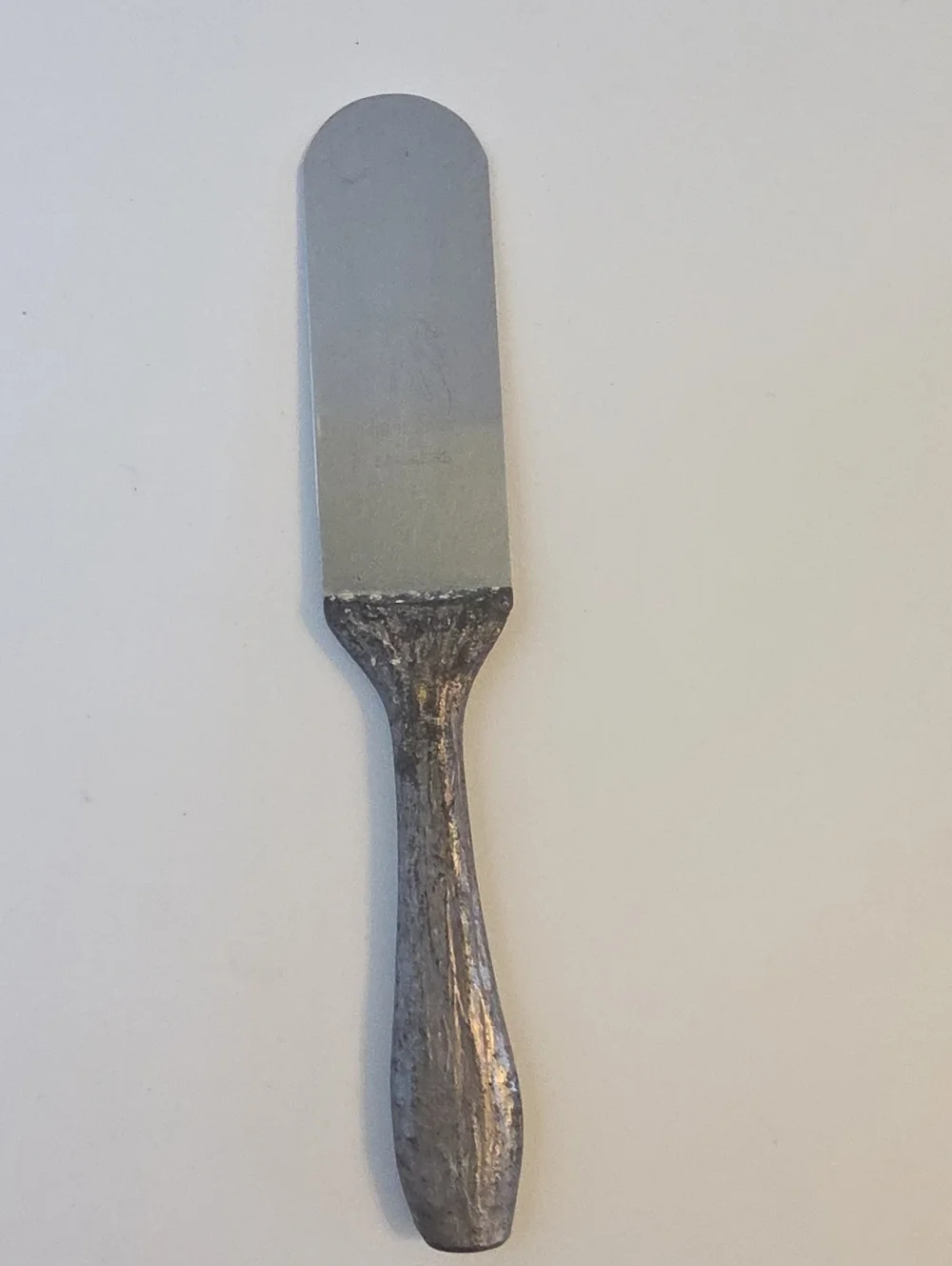 Vintage Aycock Aluminum Butter Spreader Knife Rooster Logo Mid Century